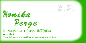 monika perge business card